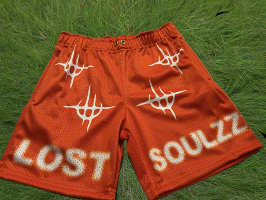 Orange Blaze Shorts